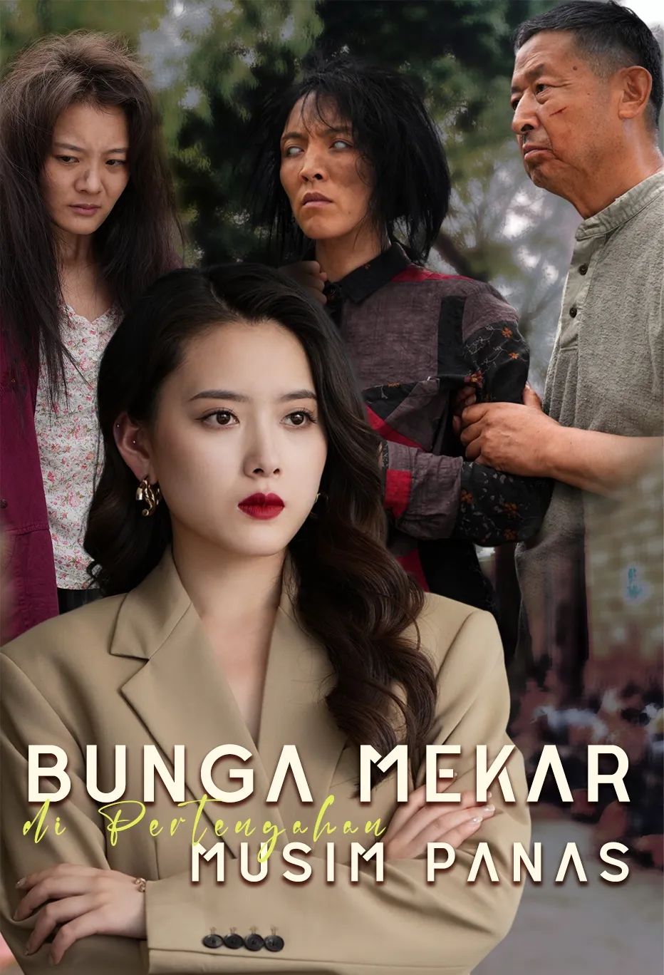 Bunga Mekar di Pertengahan Musim Panas