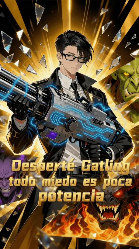 Desperté Gatling todo miedo es poca potencia