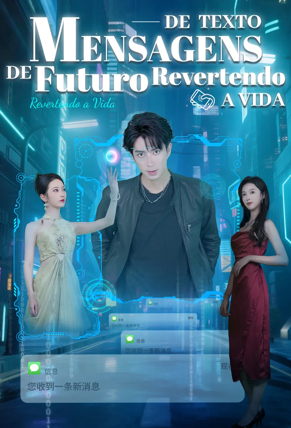 Mensagens de Texto do Futuro Revertendo a Vida