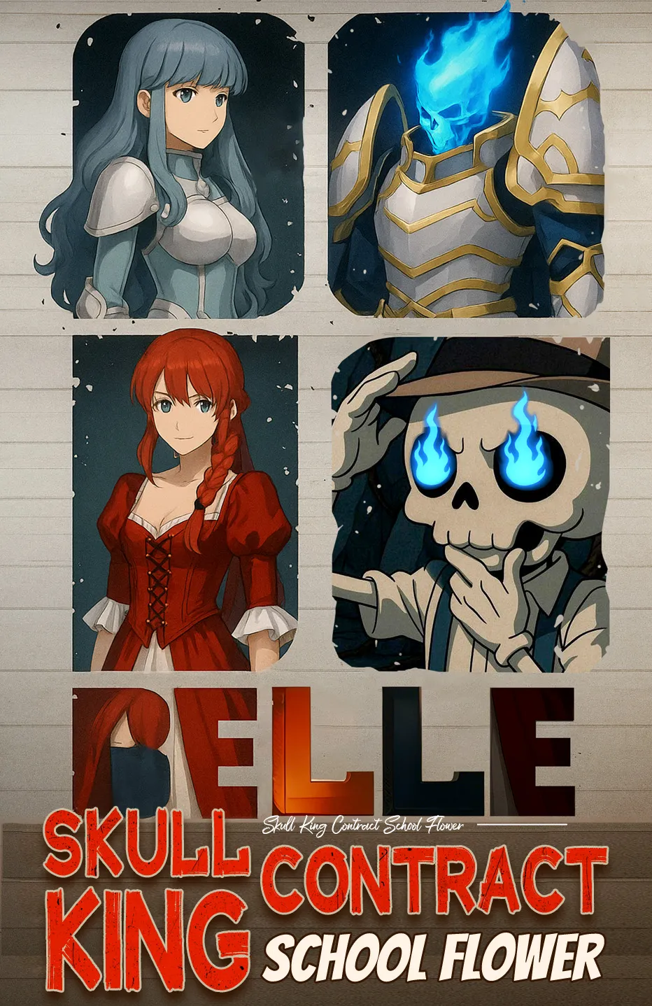 Skull King Contract School Flower
