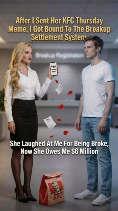 After I Sent Her KFC Thursday Meme, I Got Bound To The Breakup Settlement System
