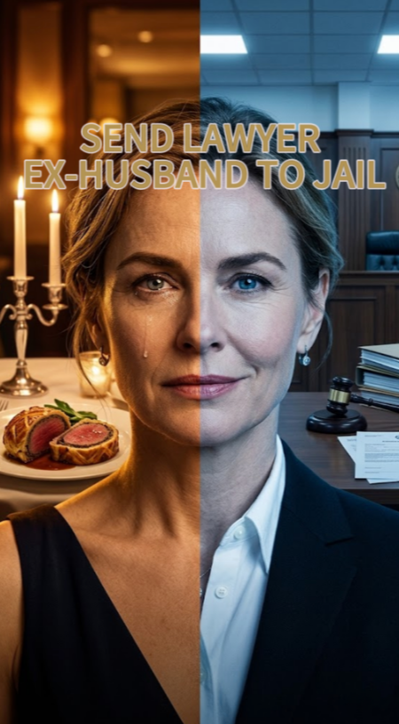 SEND LAWYER EX‑HUSBAND TO JAIL