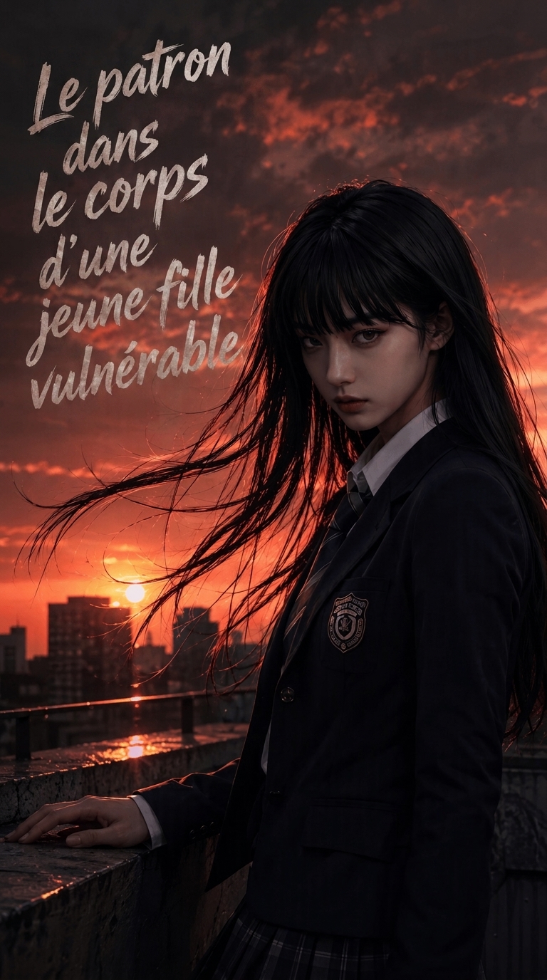 Le patron dans le corps d'une jeune fille vulnérable