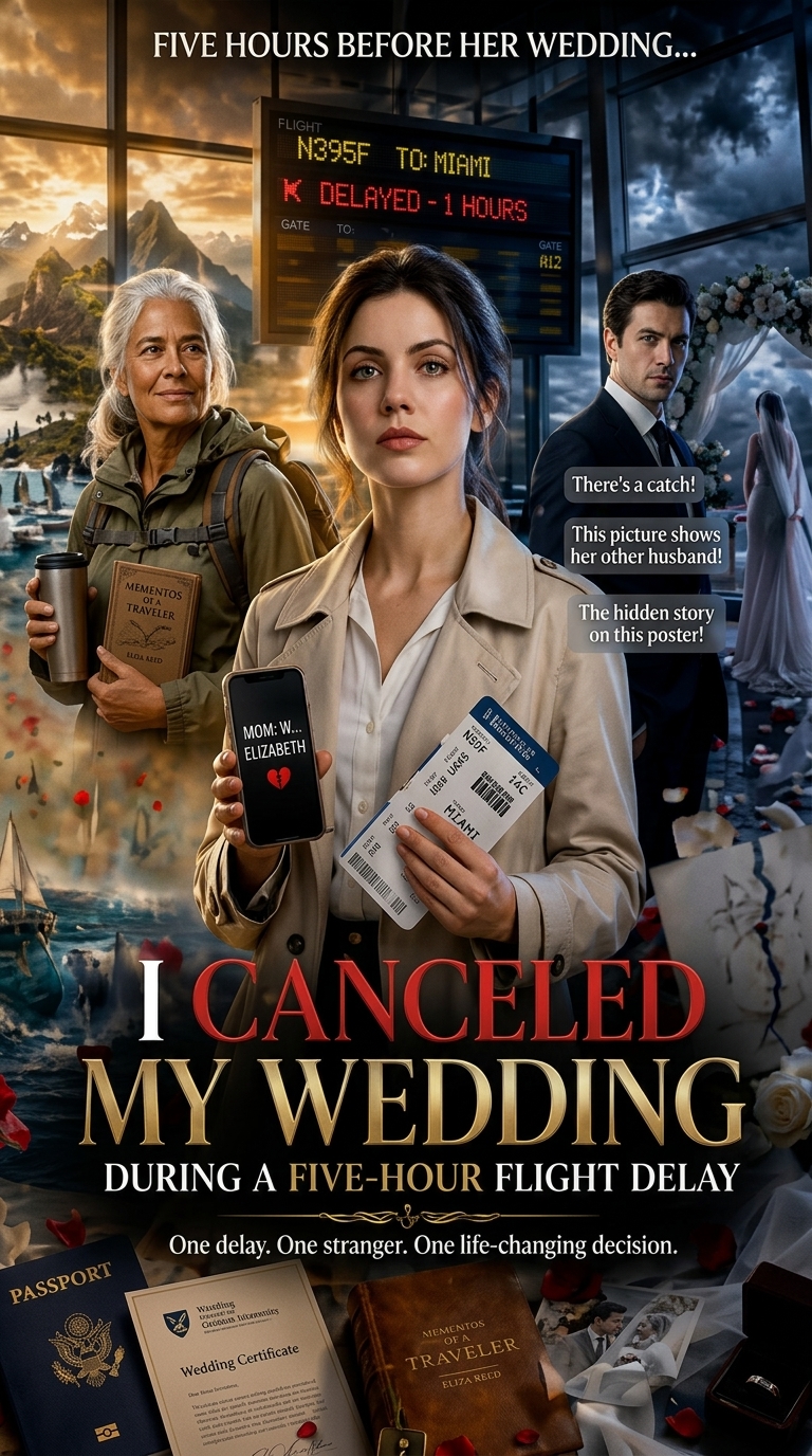 I canceled my wedding during a five-hour flight delay